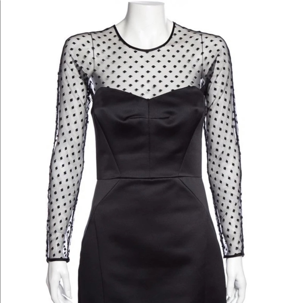 Vintage Black Milly of New York Dress Mini Dress